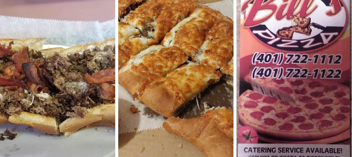 Bill's Pizza Menu